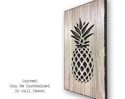 Pineapple Wall Decor Pineapple Art