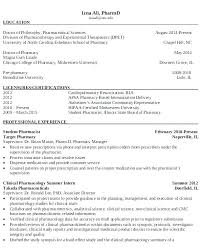 Pharmacist Resume Template Pharmacist Resume Template Retail Cover