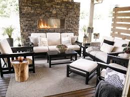 Black And White Outdoor Patio Furniture