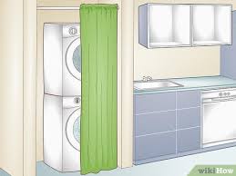 4 ways to hide the washer and dryer in