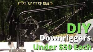 diy downriggers for under 50 each