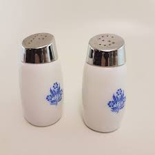 Corning Ware Salt And Pepper Shakers