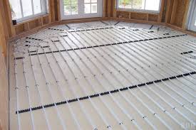 underfloor heating bayconstruction