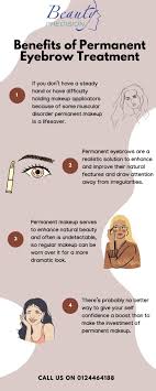 benefits of permanent eyebrow treatment