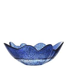 best decorative blue glass bowls