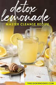 master cleanse recipe homemade detox