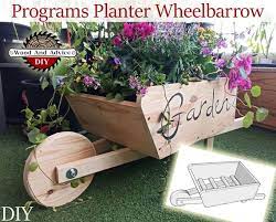 One Fence Picket Wheelbarrow Planter