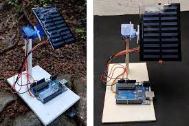 sun tracking solar panel using an arduino