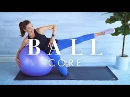 ility ball workout for beginners