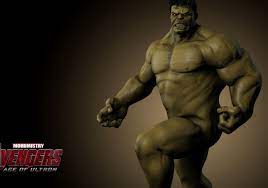 The Hulk Nude Pose | CGTrader