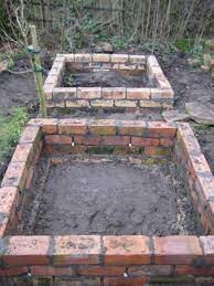Diy Brick Raised Garden Beds