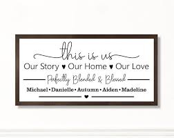 Personalized Family Sign Taylorsigns
