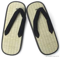 Zori Sandals Y Type With Rice Straw