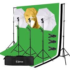 Shop 5x10ft 45w Portrait Photography Backdrop Stand Umbrella Lighting Kit Light Bulb Size 5 X 10 Ft Overstock 28526810