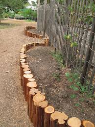 Wooden Garden Edging