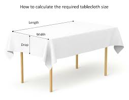 Rectangle Tablecloth Sizes 57