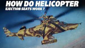 how do ejection seats in helicopters