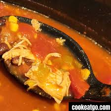 slow cooker turkey taco soup recipe