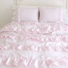 pink princess wedding bed set korean