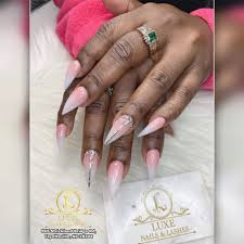 luxe nails lashes nail salon 28304