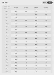 Nike Shoe Size Chart Uk Nike Running Shoes