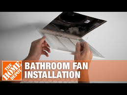 How To Install A Bathroom Fan