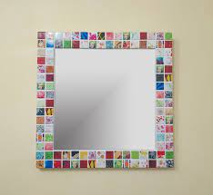 Pop Art Mosaic Wall Mirror Andy Warhol