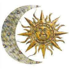 Gardman Aztec Sun Moon Wall Art
