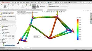 structural ysis of bicycle frame