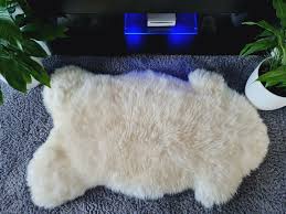 natural sheepskin rug extra large