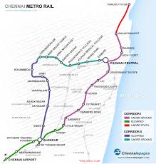 chennai train route map