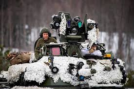 With war next door, Finland, Sweden train with NATO