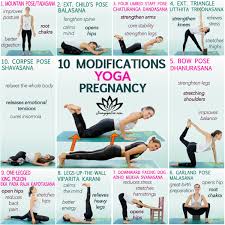 10 yoga poses modified for pregnancy