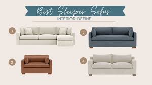 best sleeper sofa round up for your airbnb