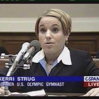 With the usa challenging for the team gold. Kerri Strug C Span Org