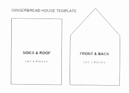 Gingerbread House Template Best And