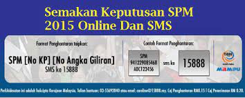 Cara semak keputusan sijil pelajaran malaysia 2020 online dan sms. Semak Keputusan Spm 2015