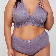 New Rue 21 Plus Size 1x Purple Bralette Underwear Boutique