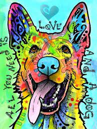 Dog Print Wall Art By Dean Russo