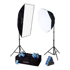 Fotodiox Led 955 Compact Studio Continuous 2 Light Led Softbox Lightin Fotodiox Inc Usa