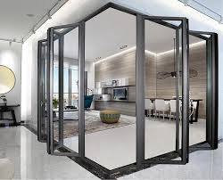 Double Glazing Aluminium Bi Fold Doors