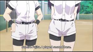 Мэйджор аниме, one outs, перекрестная игра и другое аниме про бейсбол. Tamayomi The Baseball Girls Yoshino Gropes The New Teammates Thighs Yuri Anime Moment Youtube