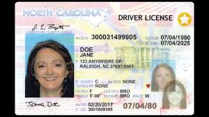 real id card in north carolina