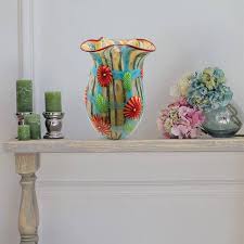Hand Blown Art Glass Vase Av21008