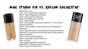 List Of Revlon Colorstay Foundation Dupe Mac Studio Fix