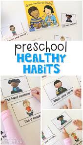 This series of health worksheets for kindergarten covers tips on preventing sickness, how to stop spreading germs, 5 steps to wash your hands the right way, and what habits are good for everyday health. Preschool Healthy Habits Mrs Plemons Kindergarten