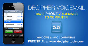 Normally voicemail messages allot more space, you have the best option for the move or save iphone voicemails to another iphone or. Decipher Voicemail Free Trial Export Voice Mails To Your Computer