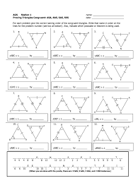 The corresponding sides and corresponding angles of congruent triangles are equal. Triangle Congruence Worksheet Answers Pdf Fill Online Printable Fillable Blank Pdffiller