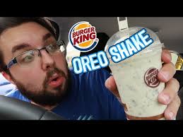 burger king oreo shake review you
