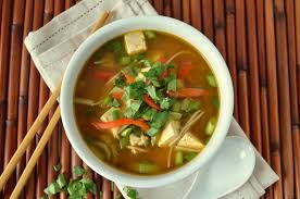 asian noodle soup to cure a cold vegan